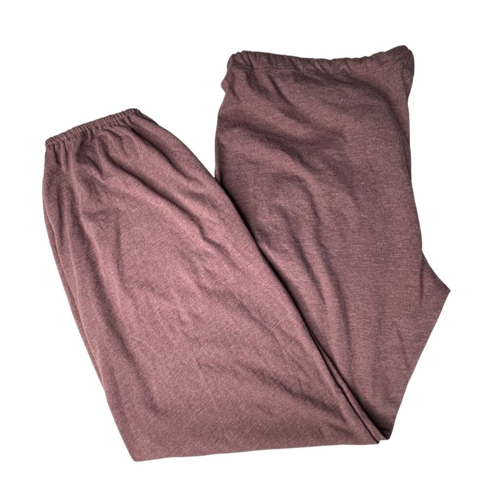 Eberjey Heather Lounge Pants Slouchy size M sleepwear cuffed - Picture 3 of 5